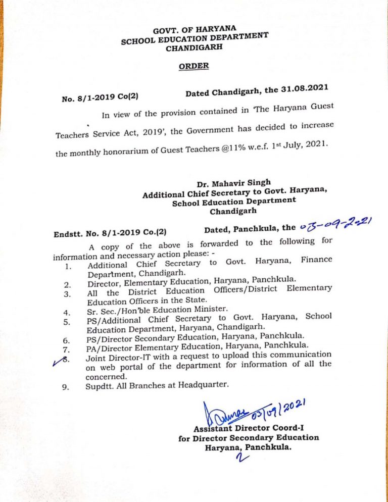 guest-teacher-haryana-salary-increase-letter-honorarium-2023-2024